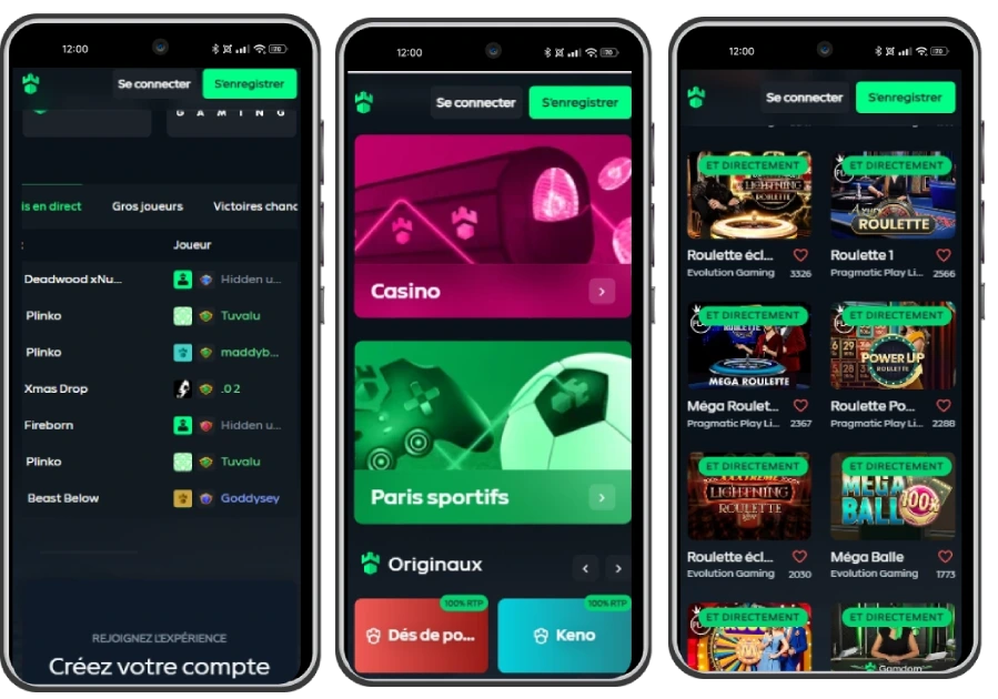 gamdom casino version mobile 